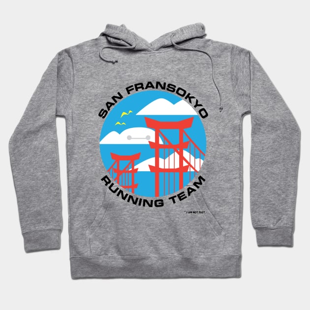 San Fransokyo Running Team Hoodie by The Digital Monk